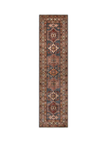 Gooch Oriental Supreme Kazak Pure Wool Runner Rug, Grey, L307 x W81 cm