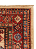 Gooch Oriental Supreme Kazak Pure Wool Rug, Ivory, L177 x W118 cm