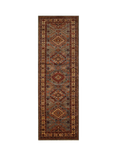Gooch Oriental Supreme Kazak Pure Wool Runner Rug, Multi, L258 x W83 cm