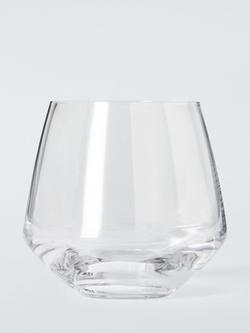 John Lewis Swan Crystal Glass Tumbler, Set of 4, 390ml, Clear - view 2, Clear