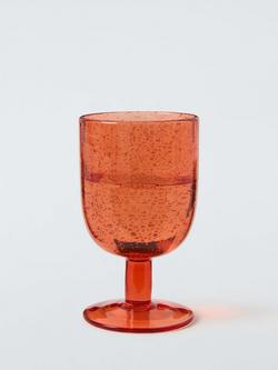 John Lewis Bubble Wine Glass, 274ml, Plaster - view 2, Multi