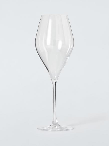 John Lewis Swan Crystal Red Wine Glass, Set of 4, 560ml, Clear - view 2, Clear