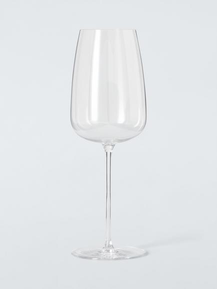 John Lewis Sora Crystal Red Wine Glass, Set of 2, 540ml, Clear - view 2, Clear
