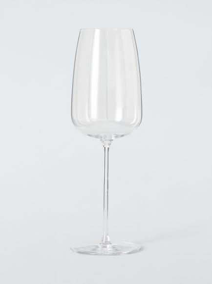 John Lewis Sora Crystal White Wine Glass, Set of 2, 480ml, Clear - view 2, Clear