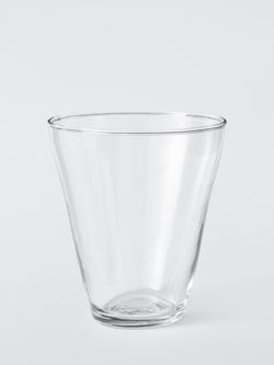 John Lewis Coastal Glass Tumbler, 350ml, Clear, Clear