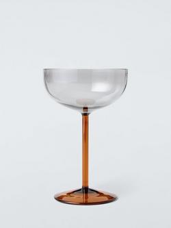 John Lewis Colour Luxe Coupe Cocktail Glass, Set of 2, 330ml - view 2, Multi