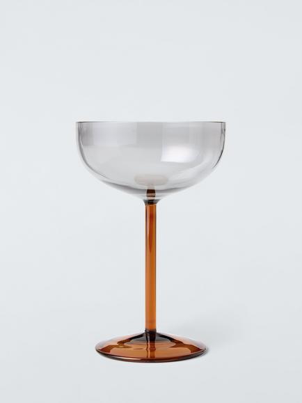John Lewis Colour Luxe Coupe Cocktail Glass, Set of 2, 330ml - view 2, Multi
