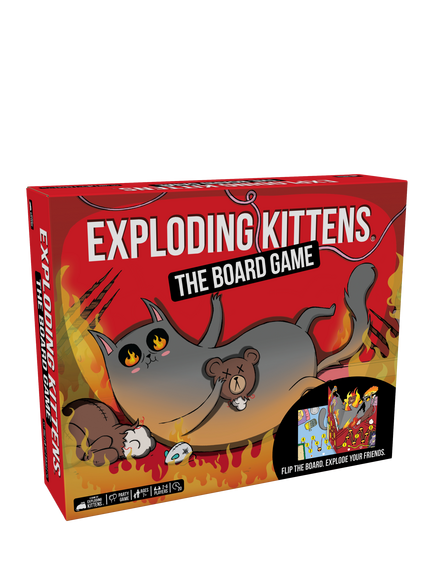 Asmodee Exploding Kittens Board Game - view 2, Multi