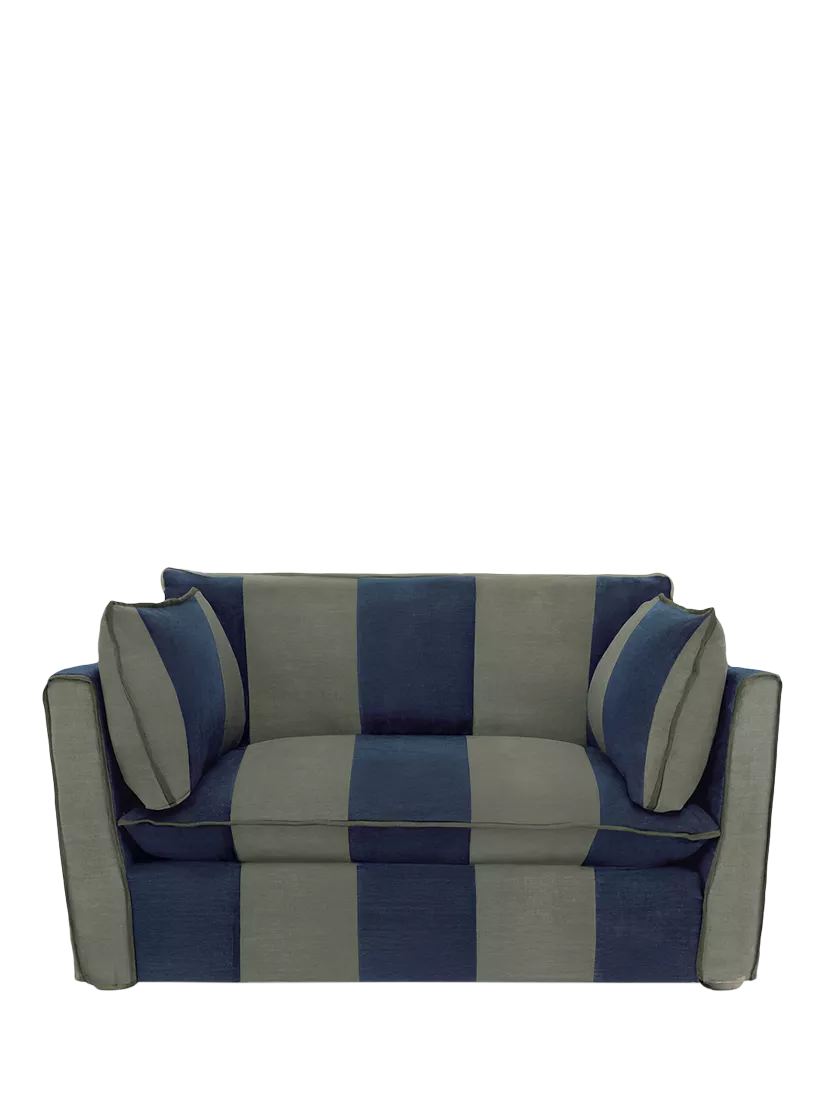 John Lewis x Sophie Conran Cocobella Loveseat, Woodland Stripe
