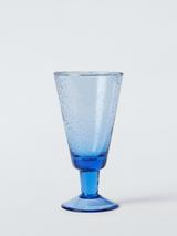 John Lewis Coastal Wine Glass, 240ml, Blue