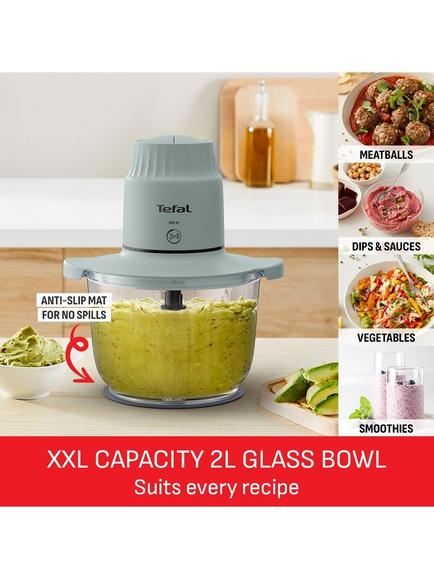 Tefal Choppeo MB603165 Chopper Food Processor, Eucalyptus - view 2, Eucalyptus