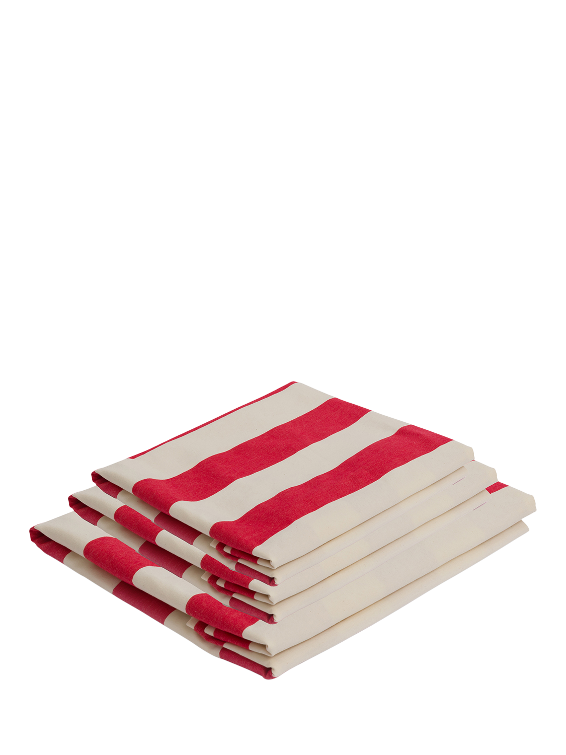 Salthrop Range, John Lewis x Sophie Conran Salthrop Large Scatter Back Sofa Replacement Loose Cover, Petunia Red Stripe