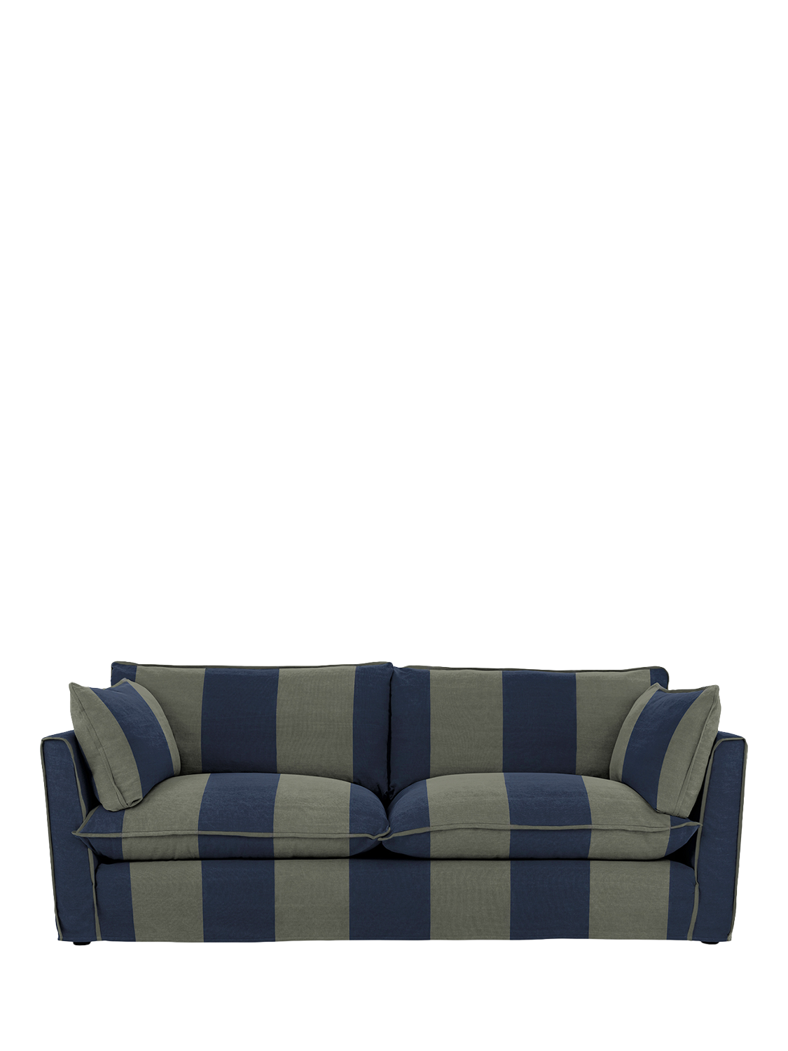 Cocobella Range, John Lewis x Sophie Conran Cocobella Large Sofa, Woodland Stripe