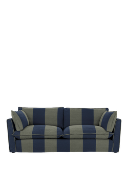 John Lewis x Sophie Conran Cocobella Large Sofa, Light Leg, Woodland Stripe