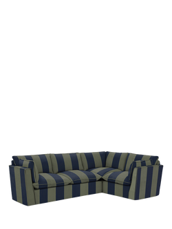 John Lewis x Sophie Conran Cocobella LHF Corner Sofa, Woodland Stripe