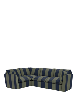 John Lewis x Sophie Conran Cocobella RHF Corner Sofa, Woodland Stripe