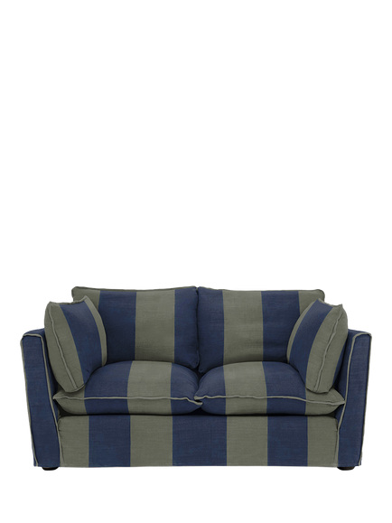 John Lewis x Sophie Conran Cocobella Small 2 Seater Sofa, Woodland Stripe