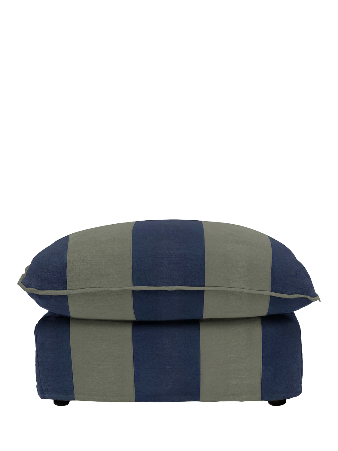 Cocobella Range, John Lewis x Sophie Conran Cocobella Footstool, Woodland Stripe