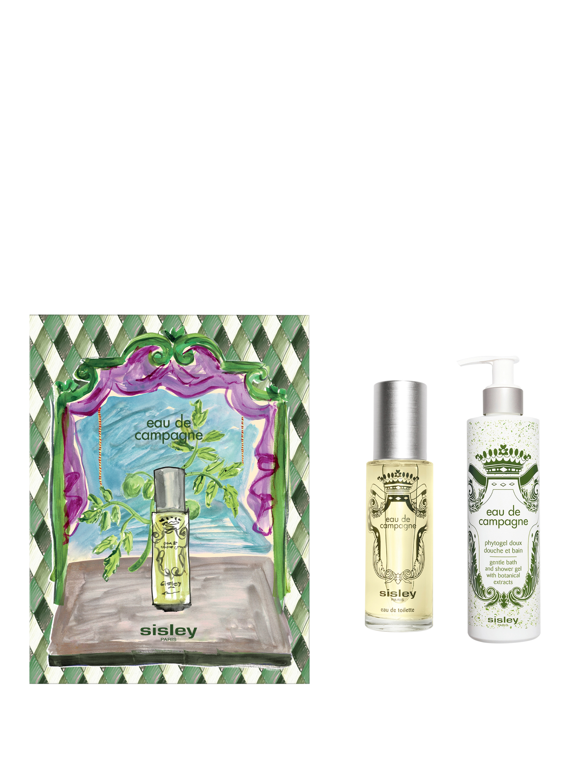 Sisley-Paris Eau de Campagne Eau de Toilette 100ml Fragrance Gift Set