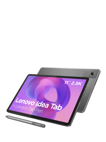 Lenovo IdeaTab Tablet, Android, 8GB RAM, 128GB, 11” 2.5K, with Tab Pen, Grey - view 2, Grey