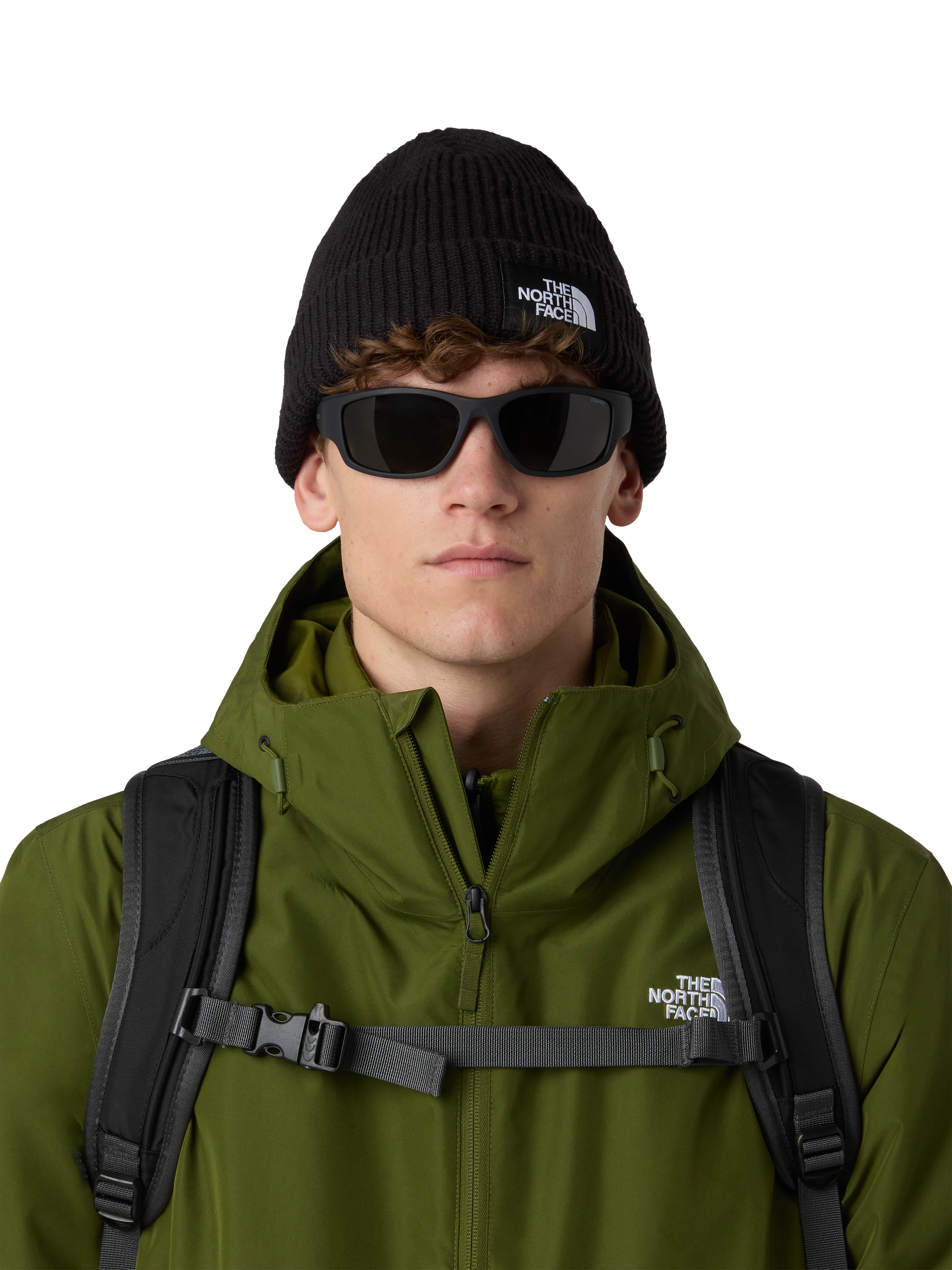 Product image 4 of 4, which shows The North Face Salty Lined Beanie, Black