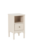 John Lewis ANYDAY OUTLET Hem Narrow Bedside Table, Like New, Natural