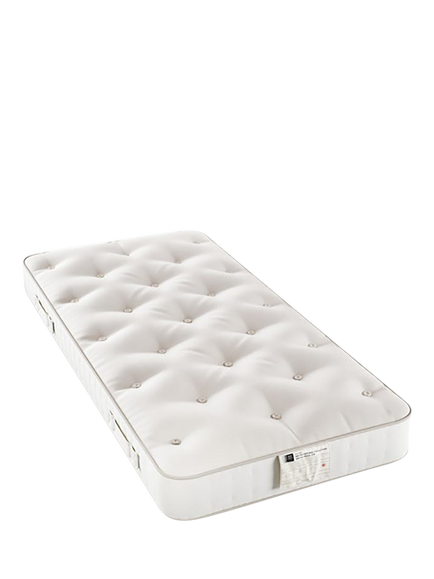 John Lewis OUTLET British Natural Collection, Wool 5750 Mattress, Regular Tension, Single, Like New, White
