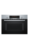 Bosch OUTLET Series 4 CMA583MS0B Built-In Combination Microwave with Grill, Like New, Stainless Steel