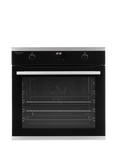 John Lewis OUTLET JLBIOS641 Built In Electric Single Oven, Like New, Black