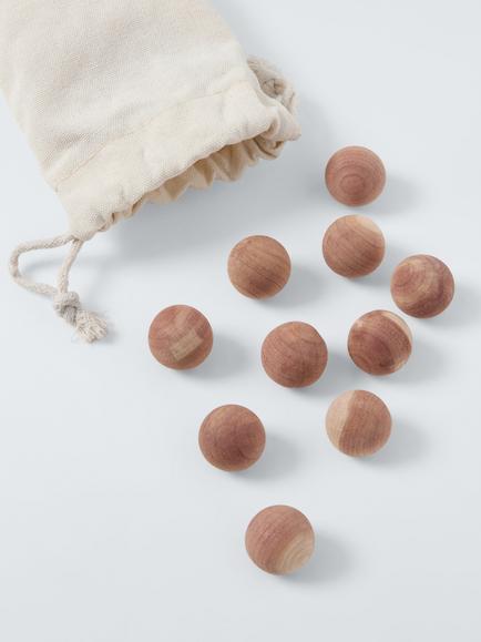 John Lewis Cedar Balls, Bag of 10 - view 2, Natural