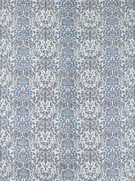 Morris & Co. Daisy & Oak Furnishing Fabric, Indigo