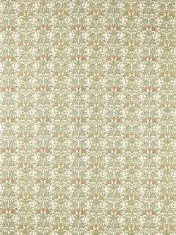 Morris & Co. Oak & Blossom Furnishing Fabric, Chestnut/Primrose