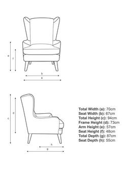 John Lewis Bergen II Armchair, Light Leg - view 2, Aquaclean Matilda Teal