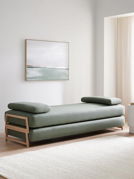 John Lewis Duplet Daybed, Green - view 2, Green