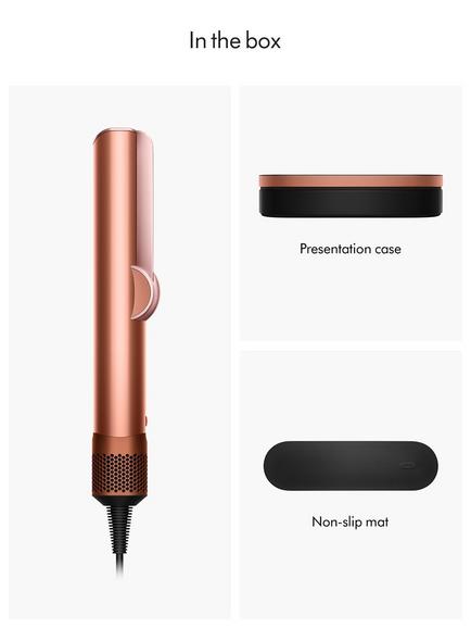 Dyson Airstrait™ Hair Straighteners with Presentation Case, Amber Silk - view 2, Amber Champagne