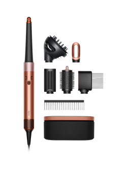 Dyson Airwrap™ i.d. Hair Styler with Diffuser and Presentation Case, Amber Silk, Amber Champagne
