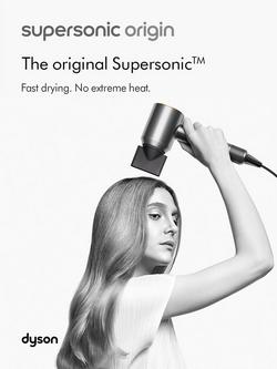 Dyson Supersonic Origin Hair Dryer, Nickel Copper - view 2, Nickel Copper