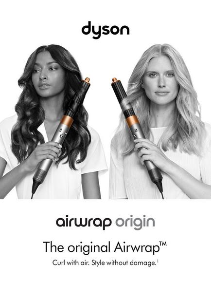 Dyson Airwrap Origin Hair Styler, Nickel Copper - view 2, Nickel Copper