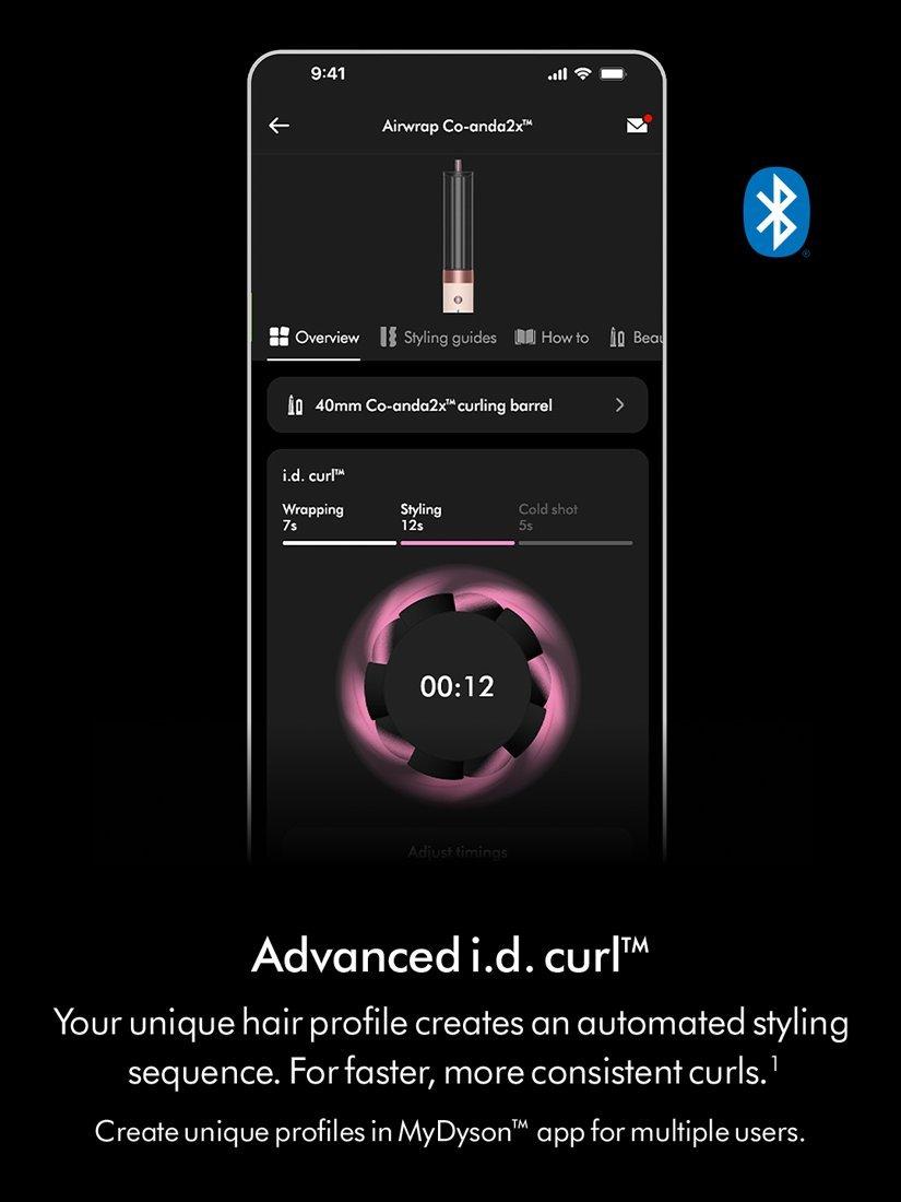 Product image 10 of 11, which shows Dyson Airwrap Co-anda 2x™ Multi-Styler Straight+Wavy, Ceramic Pink