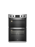 Beko OUTLET BBDF26300 Built In Electric Double Oven, Like New, Stainless Steel