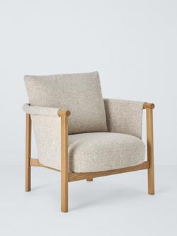 John Lewis Sling Armchair, Light Leg, Natural Texture, Natural Texture