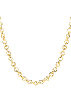 Sif Jakobs Carrara Chain Necklace, Gold, Gold