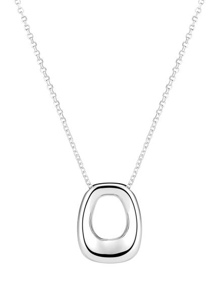 Sif Jakobs Borsa Pianura Piccolo Necklace, Silver
