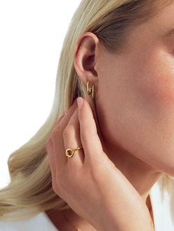 Sif Jakobs Jewellery Selene Polished Ring, Gold - view 2, Gold