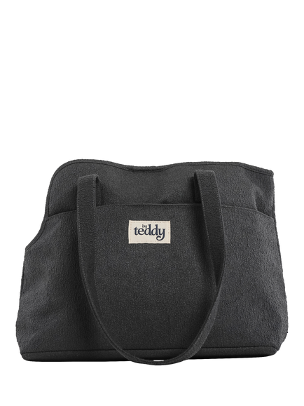 By Teddy Bouclé Dog Carrier, Blue Navy, Blue Navy