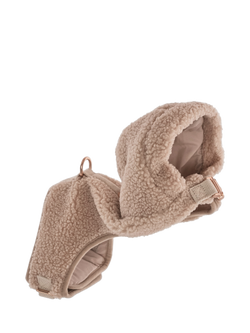 By Teddy Cosy Hoodie Dog Harness, Natural Oatmeal, Medium, Natural Oatmeal