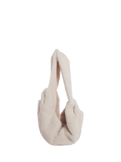 By Teddy Plush Puppy Sling Bag, Natural Cream - view 2, Natural Cream
