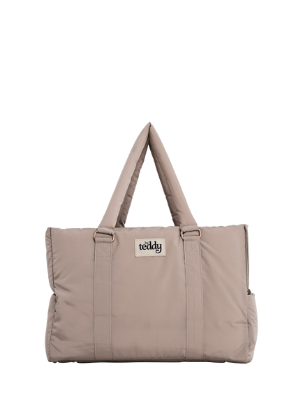 By Teddy Puffer Dog Carrier, Natural Oatmeal, Natural Oatmeal