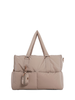 By Teddy Puffer Dog Carrier, Natural Oatmeal - view 2, Natural Oatmeal