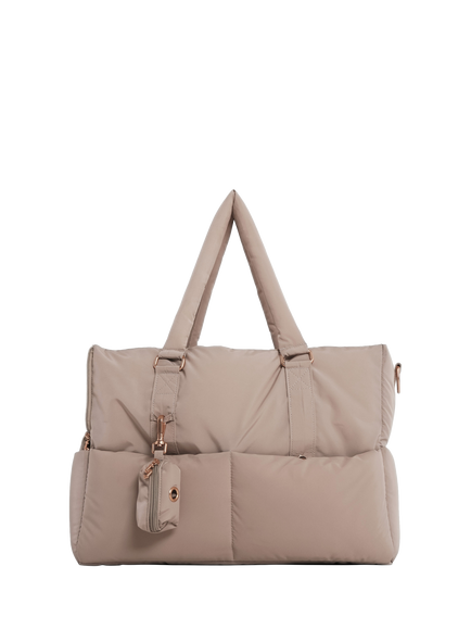By Teddy Puffer Dog Carrier, Natural Oatmeal - view 2, Natural Oatmeal